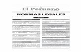 Publicacion Oficial - Diario Oficial El Peruano - …...de la documentación administrativa generada sobre la solicitud de retiro de la condición del inmueble ubicado en Jr. La Mar
