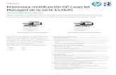 Impresora multifunción HP LaserJet Managed de la …...Ficha técnica | Impresora multifunción HP LaserJet Managed de la serie E52645 Descripción del producto Imagen de impresora