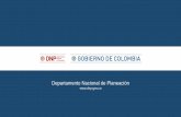 Departamento Nacional de Planeaciónexpologisticacolombia.com/expologistica/wp-content...La logística es un factor determinante para el desarrollo y la competitividad del país Fuente: