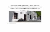 Documento Unico San Juan- Metas RHUS- Consolidado · 2019-02-06 · documento de mediciÓn y monitoreo de indicadores de las metas de recursos humanos para la salud en la provincia