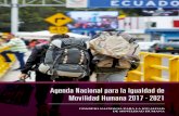 Agenda Nacional para la Igualdad de Movilidad Humana 2017 - … · 2020-02-27 · de Movilidad Humana 2017 - 2021 9 materia de movilidad humana, como la crisis migratoria venezolana,