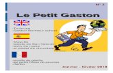 Le Petit Gaston · 2018-03-09 · Tarjeta de San Valentin Recortar corazones en hojas acartonadas y de colores. Pegar sobre hojas. Ya esta listo! Tenis de mesa El tenis de mesa se
