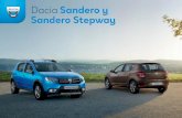 Dacia Sandero y Sandero Stepway - Taller Cutillas · volante, nueva tapicería, nuevos e ingeniosos espacios guardaobjetos, nueva toma de 12 V en la parte trasera… ¡Estás cómodo,