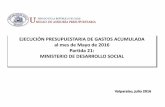 Presentación de PowerPoint€¦ · Ingreso Ético Familiar y Sistema Chile Solidario (35%), Fondo de Solidaridad e Inversión Social (11,7%) y la Corporación Nacional de Desarrollo
