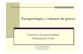 Psicopatología y violencia de género · Múltiples modalidades1: Maltrato psicológico, Acoso, Abuso sexual, Maltrato físico, Homicidio. La comparación entre dos estudios en 1999