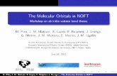 The Molecular Orbitals in NOFT - UPV/EHU · PNOF5 Molecular Orbitals Outline 1 Introduction to the NOFT 2 PNOF5 Results - examples of systems, where DFT yields pathological failures