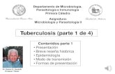 Tuberculosis (parte 1 de 4) · 2020-03-03 · (Tuberculosis pulmonar esputo negativo) TRATAMIENTO POR 3 MESES Mejoría clínica y radiológica SI NO Reevaluación en un centro de