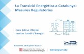 La Transició Energètica a Catalunya: Mesures RegulatòriesGW a terra i 10,0 GW en teulades) i 11,8 GW d’energia eòlica terrestre. ESTRATEGIA TERRITORIAL PER A LA IMPLANTACIÓ