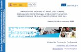 Presentación de PowerPoint - SEPIE · Gestor de programas europeos (17 años) en el Departamento de Educación del Gobierno de Navarra: KA1, KA2, Europass, etc.) para los centros