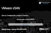 Únete a nosotros en Twitter @DellAyudaPro VMware vSAN · VMware vSAN William Cheng –Soporte Técnico LATAM ¡Bienvenidos! 23 de Enero 2018 –09:30 UTC (GMT) -5 Que es, Configuración