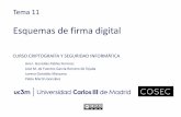 OCW - UC3M - Esquemas de firma digitalocw.uc3m.es/.../material-propio-2/L11_Esquemas_firma_digital.pdf · Ana I. González-Tablas Ferreres, José M. de Fuentes García-Romero de Tejada,