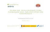 PLAN DE SEGURIDAD VIAL URBANO DEL MUNICIPIO DE GRANADA · 2012-09-19 · Resumen Ejecutivo - Plan de Seguridad Vial Urbano del municipio de Granada Pág. 3 de 31 1. MARCO DE REFERENCIA