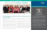 VINCULACIÓN CON EL MEDIO · En la Universidad Santo Tomás Santiago se llevó a cabo el Encuentro de Socialización de Actividades de Vinculación con el Medio, en el cual participaron