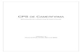 CPS DE CAMERFIRMAdocs.camerfirma.com/mod_web/usuarios/pdf/CPS_1.4.pdf · Resumen de los derechos y obligaciones fundamentales contenidos en esta CPS ESTE TEXTO ES UNA MERA SÍNTESIS