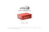 EAF Manualzwoasi.com/manuals/EAF_Manual_CN.pdf · 2019-06-13 · eaf manual 3 eaf 采用35mm 步进电机，一圈细分为5760 步，可以精确定位在任何一个角度。 eaf