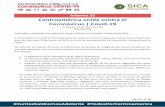 Informe 10 Centroamérica unida contra el Coronavirus | Covid-19€¦ · Del informe 10, además de incluir la información actualizada de categorías que hemos incluido en los informes