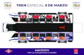 IGU A D AD AD TREN ESPECIAL 8 DE MARZO€¦ · ad tren especial 8 de marzo por la igualdad de la mujer mueevete. reglamento de viajeros del metro de madrid reglamento de viajeros