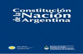 Constitución de la Nación Argentina · Artículo 8º.- Los ciudadanos de cada provincia go-zan de todos los derechos, privilegios e inmunidades inherentes al título de ciudadano