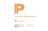 Baròmetre d’Opinió Políticaestaticos.elperiodico.com/resources/pdf/0/9/1361443319690.pdf2.3 Situació econòmica de Catalunya: passat i futur 2.4 Situació econòmica personal
