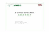 FEINES D’ESTIUcide.es/wp-content/uploads/2019/06/feinaestiu1819_tic_1rbatx.pdf · d) Mostra els equips que s’han fundat anteriors al 1900. e) Crear una consulta per paràmetres