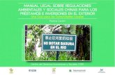 MANUAL LEGAL SOBRE REGULACIONES AMBIENTALES Y …€¦ · Presentación Es muy grato presentar el “Manual Legal sobre regulaciones ambientales chinas para los préstamos e inversiones