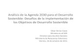 Presentación de PowerPointcies.org.pe/sites/default/files/files/actividades/coop... · 2018-09-09 · Se basa en seis elementos del Informe Síntesis del SG de la ONU: gente, planeta,