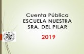 Cuenta Pública Escuela Nuestra Señora del Pilar 2020/Cuenta... · Distribución de estudiantes en cada nivel de los Estándares de Aprendizaje en Simce. Resultados Ciencias Naturales