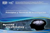 PRINCIPIOS Y TECNICAS DE INVESTIGACIONfcasua.contad.unam.mx/apuntes/interiores/docs/20172/... · 2016-11-15 · elementos que lo ayuden en el análisis de problemas informáticos