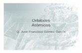 Orbitales atómicos - UNAMdepa.fquim.unam.mx/amyd/archivero/Orbitales_27014.pdf · ¿Qué es un orbital atómico?¿Qué es un orbital atómico? • Es una función de onda que es