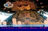 Cuaresma y Semana Santa 2017 - Ciudad Real · 2018-02-25 · HERMANDAD DEL STMO. CRISTO DE LA CARIDAD. Devoto besapiés al Stmo. Cristo de la Caridad. 18 de febrero de 2018, 20.00