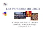 Las Parábolas de Jesús - Iglesia Biblica Bautistaiglesiabiblicabautista.org/archivos/estudios/...El hijo pródigo Lucas 15.11-32 "Y levantándose, vino a su padre. Y cuando aún