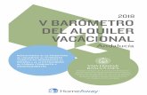 2018 V BARîMETRO DEL ALQUILER VACACIONAL · 2018-09-27 · del presente estudio sin citar las fuentes y el nombre del barómetro V BARÓMETRO DEL ALQUILER VACACIONAL EN ESPAÑA 2018