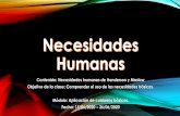 Contenido: Necesidades humanas de Henderson y …...2020/06/03  · Contenido: Necesidades humanas de Henderson y Maslow Objetivo de la clase: Comprender el uso de las necesidades