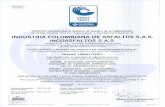 › links › OHSAS18001.pdf · cubiertas por la certificación en el anexo ha sido auditado y aprobado con respecto a los requisitos especificados en: has been audited and approved
