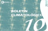 BOLETÍN CLIMATOLÓGICO · El fenómeno de viento zonda se registró en algunas zonas del oeste de Cuyo con ráfagas de viento cercanas a los 100 km/h. 2017 | Ao de las Energías