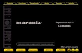 Reproducción - ca.marantz.com€¦ · Reproducción de DATA CD (archivos MP3, WMA y AAC) 34 Reproducción de archivos 35 Reproducción desde un iPod 37 Audición de música en un