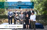 Informe de la Presidencia Protémpore Consejo de Ministros ... Social, en su rol de Presidente Protémpore del Consejo de Salud de Centro América y República Dominicana (COMISCA,)