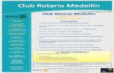 Boletín # 61 Noviembre de 2015 - Club Rotario Medellin · 2015-12-28 · Boletín # 61 Noviembre de 2015 CONTENIDO De lo que se Piensa se Dice o se Hace 1. Es la Verdad 2. Es Equitativo