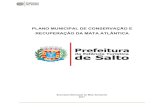 PLANO MUNICIPAL DE CONSERVAÇÃO E RECUPERAÇÃO DA … · Elaborar e implantar o Plano Municipal de Conservação e Recuperação da Mata Atlântica de Salto, Estado de São Paulo,