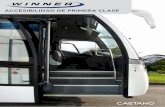 ACCESIBILIDAD DE PRIMERA CLASE - Caetanobus · 2018-01-19 · primera clase a todos los pasajeros. Además, el Winner se destaca pela calidad de sus materiales, design y seguridad,