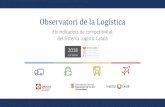 Observatori de la Logística - INICI CIMALSAObservatori de la logística Els indicadors de competitivitat del Sistema Logístic Català 4 ›Una eina d’avaluaciócontínua de les