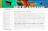IETF Journal€¦ · Cosas que hablan con otras cosas sobre cosas..... 15 Reguladores de Internet y técnicos buscan ... de 50 presentaciones se ofrecieron a distancia. ... algunas