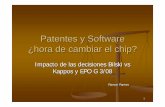 Patentes y Software ¿hora de cambiar el chip?...14 Patentes y Software ¿hora de cambiar el chip? Ahora bien, si el invierno es riguroso, la demanda mundial de gas natural será muy