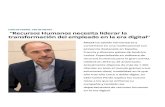 Dossier (08/11/2017) - Meta4 España€¦ · "Recursos Humanos necesita liderar la transformación del empleado en la era digital" Meta4 ha sabido reinventarse y convertirse en una