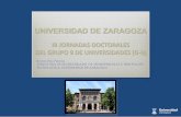 III JORNADAS DOCTORALES DEL GRUPO 9 DE UNIVERSIDADES … › uploads › files › Ponencia Rosario Ostas... · directivos en desempleo como socios de las empresas INFRAESTRUCTURA