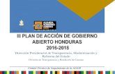 III PLAN DE ACCIÓN DE GOBIERNO ABIERTO HONDURAS 2016-2018gobiernoabiertohonduras.org/descargas/documentos/PPT_MET_1.pdf · 1. CNA 2. ALAC 3. FDsF 4. CCT 5. FOSDEH 6. ICEFI 7. PASTORAL