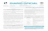 República de Colombia DIARIO OFICIALsidn.ramajudicial.gov.co/SIDN/NORMATIVA/DIARIOS... · República de Colombia Año CLIII No. 50.454 Edición de 96 páginas • Bogotá, D. C.,
