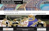 FORMACIÓN - Centro Europeo de Coaching › uploads › 1537-7934.pdf · El curso de experto en coaching deportivo se basa en el aprendizaje viven-cial de las mejores experiencias