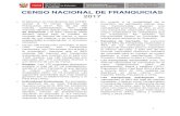 CENSO NACIONAL DE FRANQUICIAS 2017 › uploads › document › file › 295987 › ...3 1. Franquicias en el Perú En el último censo de franquicias se censaron 173 empresas, dueñas