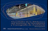 Monografías Enero-febrero 2015 - Junta de Andalucía · Navidad (del 24 de diciembre al 6 de enero): de lunes a viernes de 9:00h. a 14:00h. Novedades de la Biblioteca del Instituto